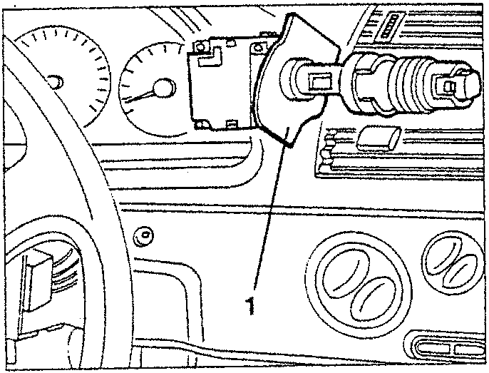 Right control lever removal