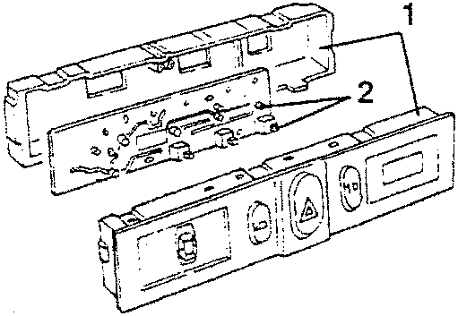 Car door lock mechanism assembly diagram