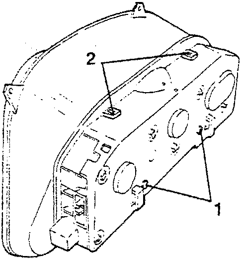 Control panel separation from transparent piece