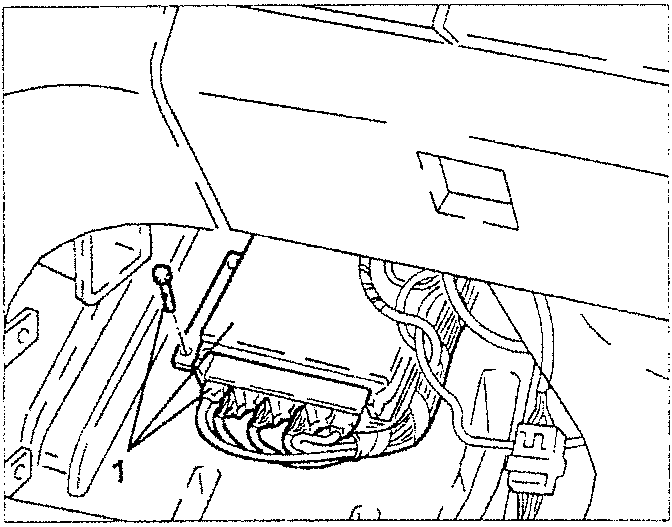 Injection control unit removal