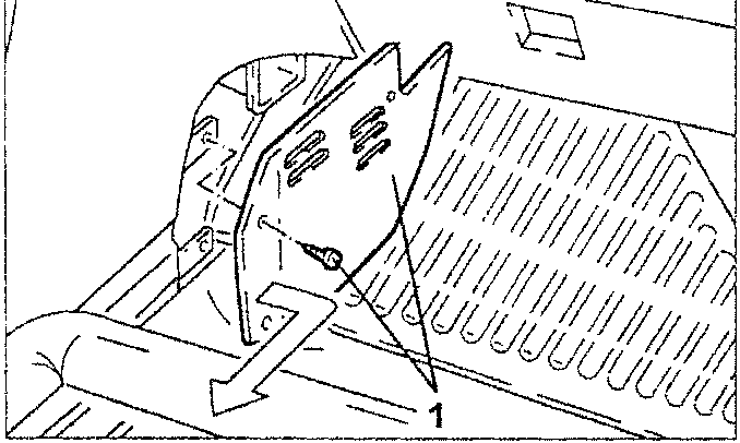 Air delivery vent trim removal