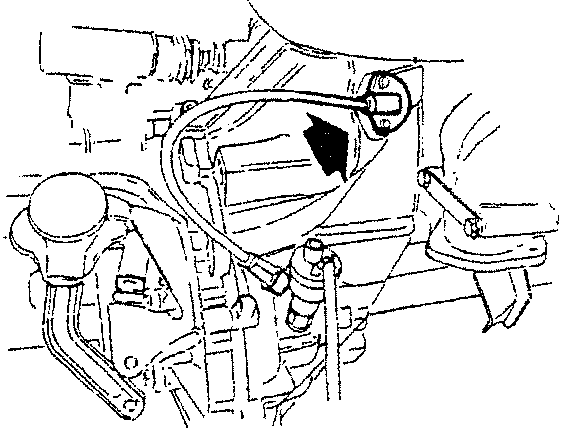 Rpm sensor location on engine