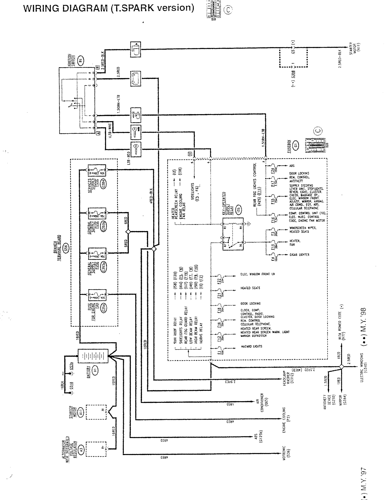 Wiring diagram (t.spark version)