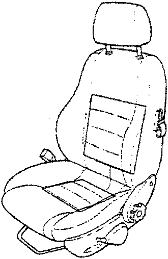 Heated seat diagram