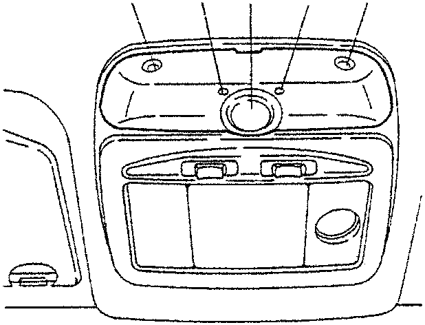 Receiver and volumetric sensors diagram with labeled parts
