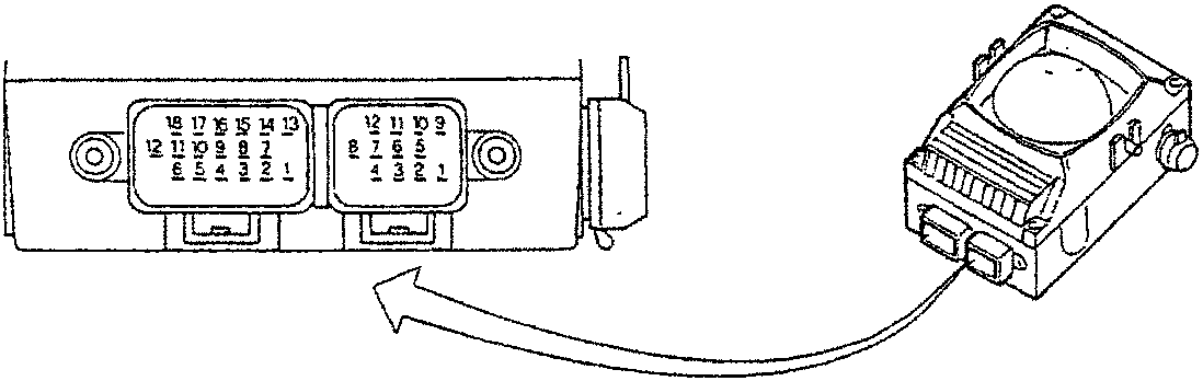 Anti-theft control unit and receiver N67 diagram