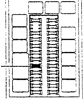 Close-up of another fuse box with labeled components