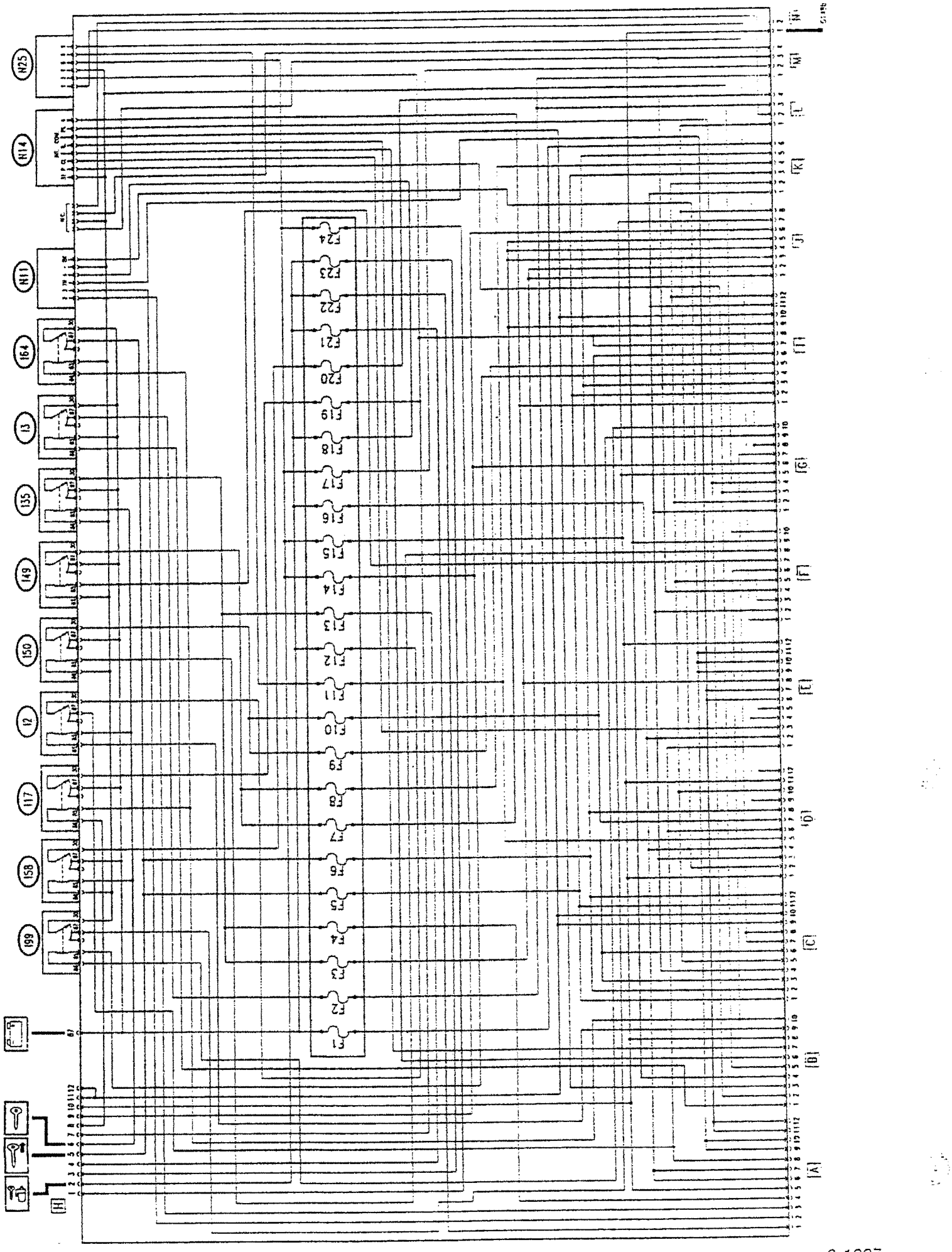 Wiring diagram box "c"