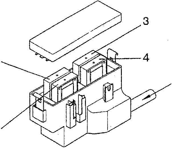 Branch terminal box G56 with labeled parts 1, 2, 3, 4 and connector B