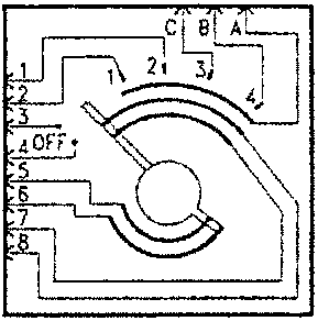 Heating and ventilation fan control diagram
