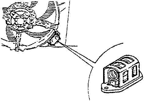 Engine fan delaying device Q42 operating diagram