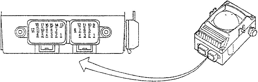 Anti-theft control unit and fusebox G1 diagram