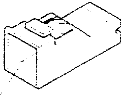 Starter motor component diagram with connector labeled F1