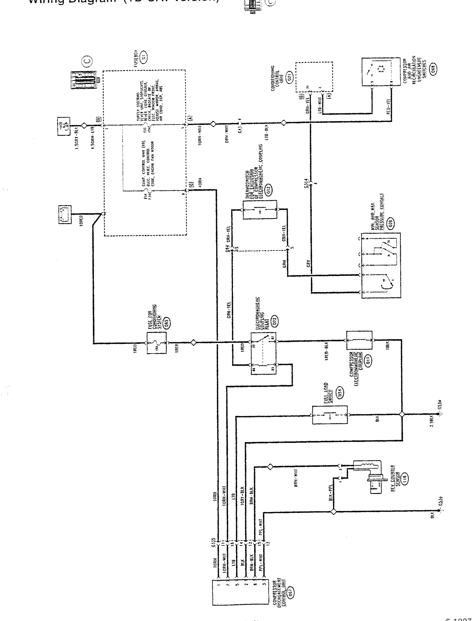 Wiring diagram (td-cat version)