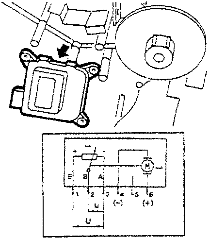 Mixing control actuator Q30 diagram
