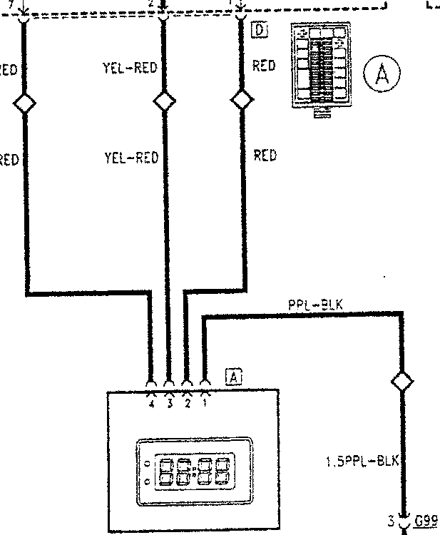 Check Panel Display with wires connected to it.