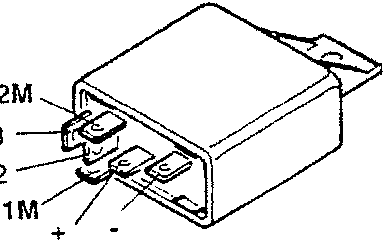 Door locking control unit N11 with terminal connections labeled 1M, 2M, 2, and 3.