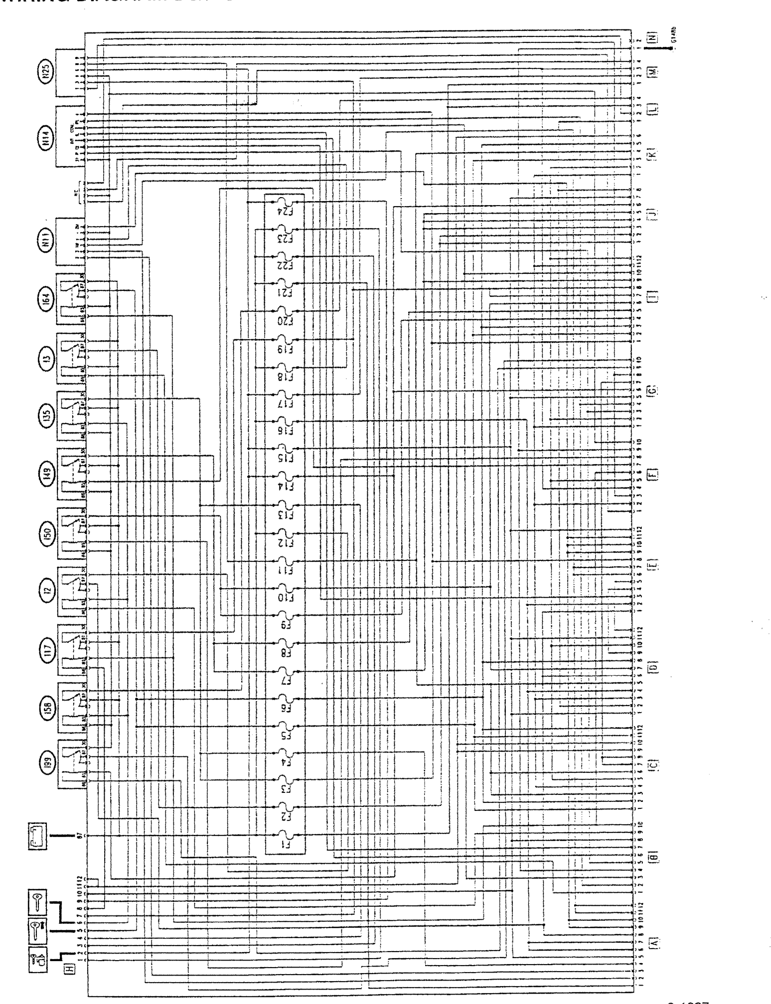 Wiring diagram box "c"