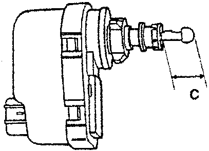 RH/LH headlamp adjustment motor