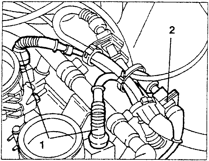 Engine coolant temperature sensor disconnection