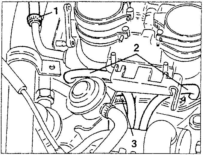 Electroinjector electrical connection disconnection