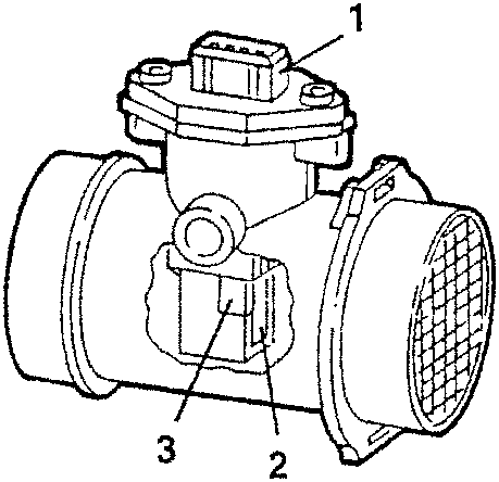 Air flow meter components