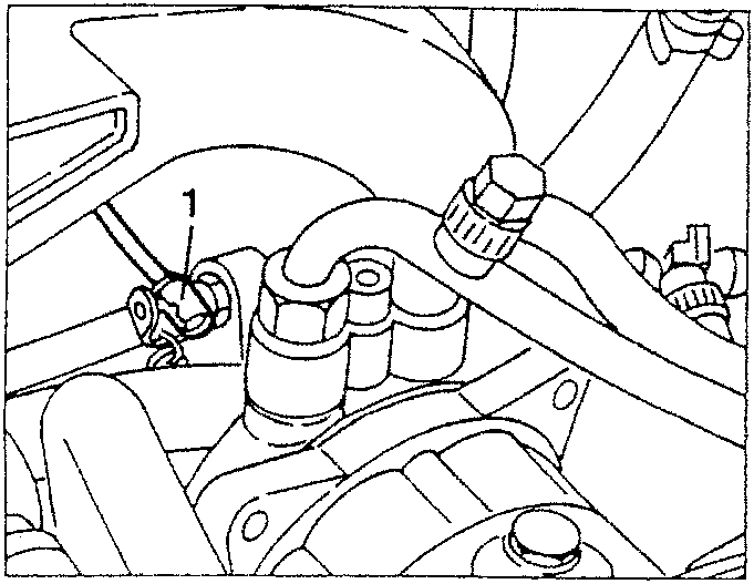 Accelerator control cable disconnected from throttle control shaft