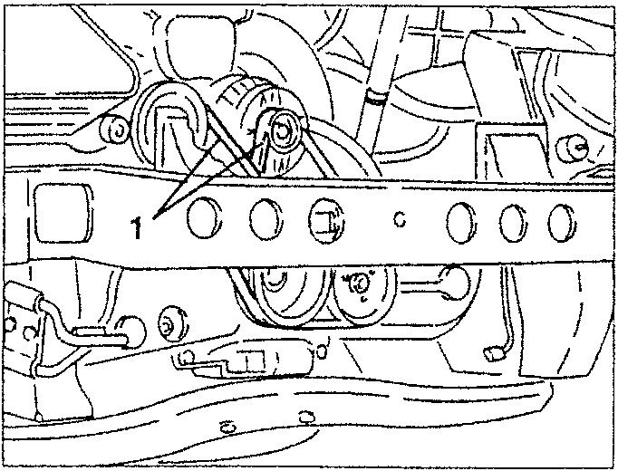 Water pump pulley removal diagram