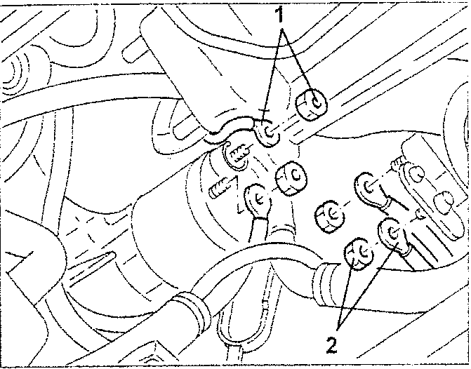 Oil pressure sensor connection