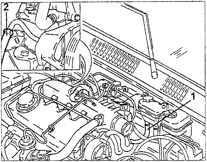 Starter and alternator electrical connections