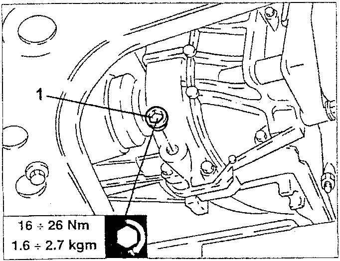 Drain cap for gearbox/differential oil