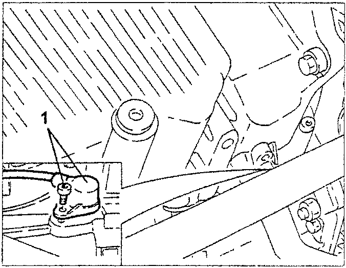 RPM sensor fastening screw