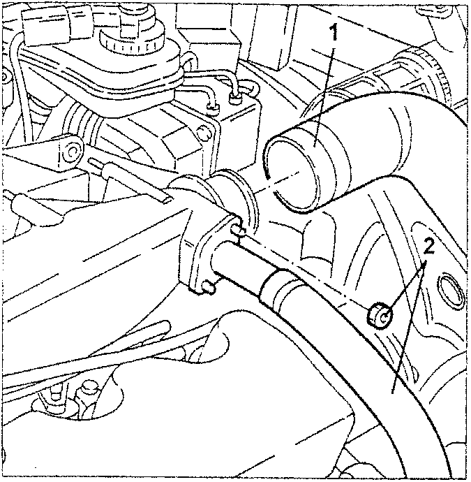 Air box with air inlet sleeve and exhaust gas recovery pipe