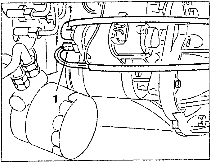 Electrical power supply and starter motor energizing connections