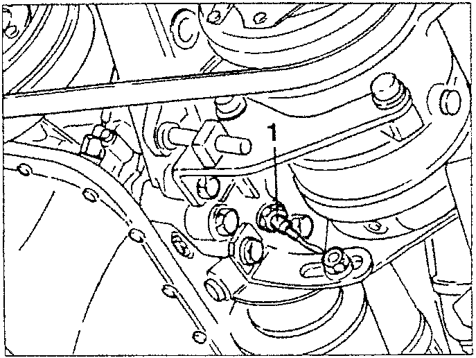 Electrical connection for oil pressure sensor