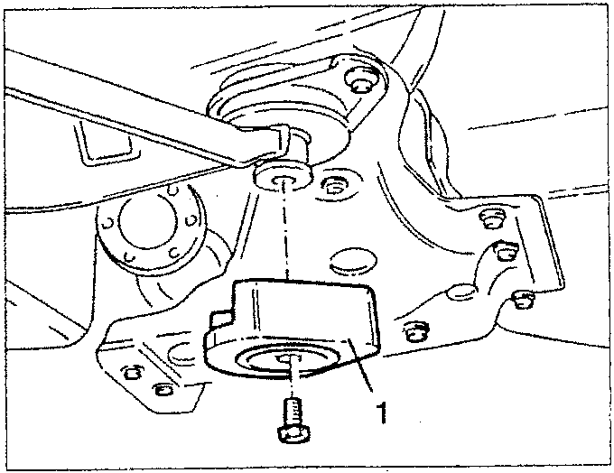 Rear support and buffer removal