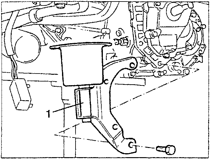 Gearbox side bracket