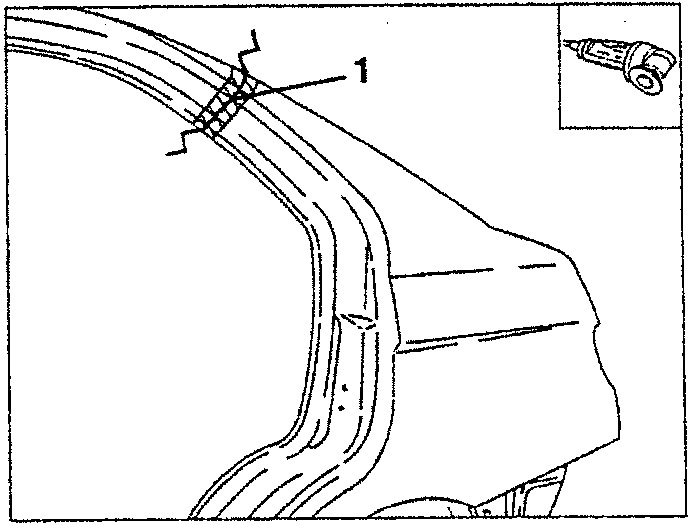Diagram showing trimming of sheet metal with a circular blade saw