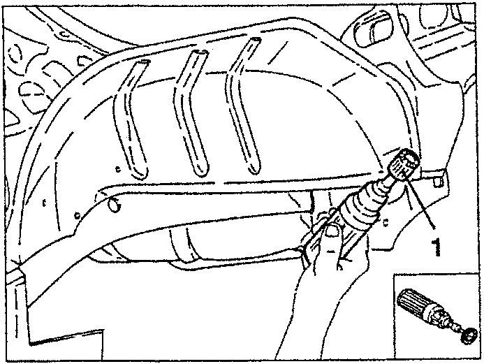 Diagram showing application of electric welding protective material