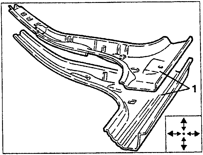 Centre pillar outer trim assembly with frame