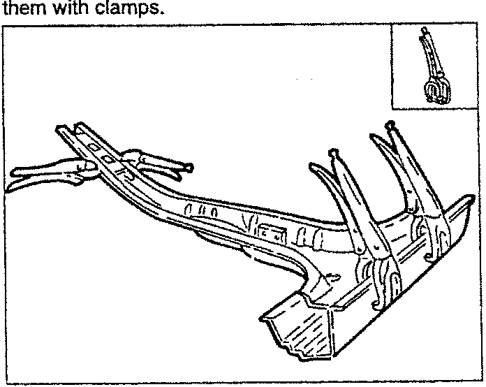 Welding preparation with clamps
