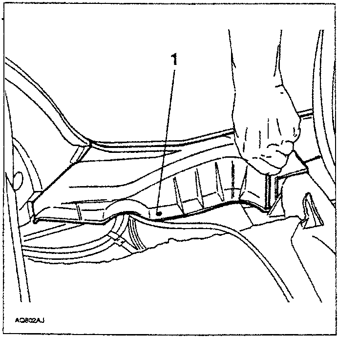 Hand prising wheelhouse trim