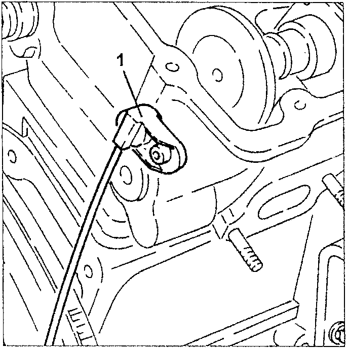 Cam angle sensor removal