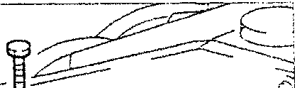 Engine tie-rod bracket removal diagram showing screw and bracket
