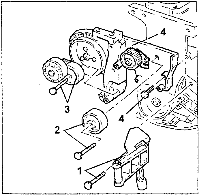 Crankcase front cover removal