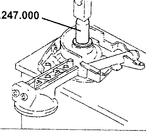 Tool inserting crankshaft front oil seal