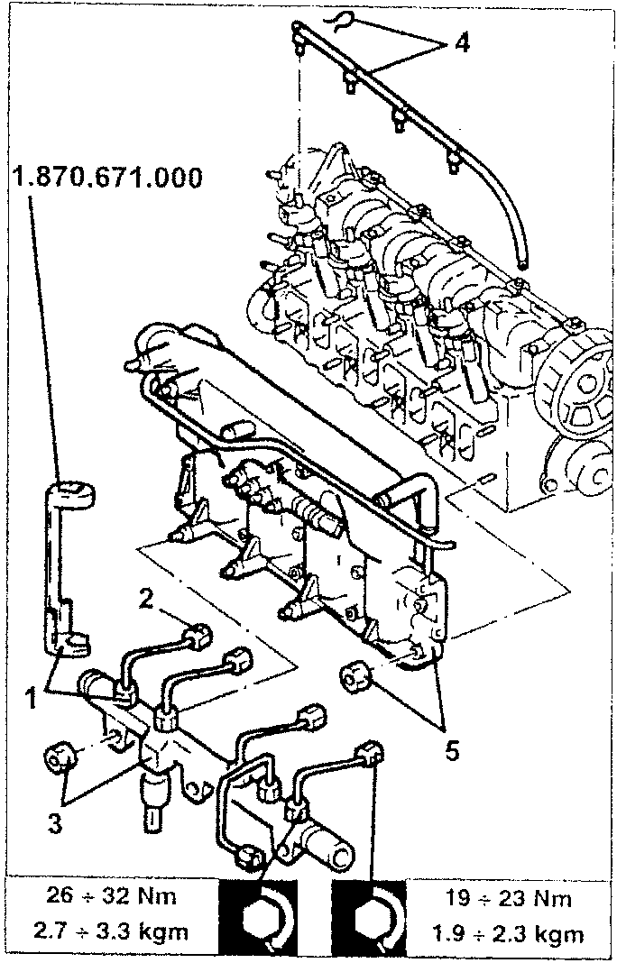 Intake manifold removal with torque specifications