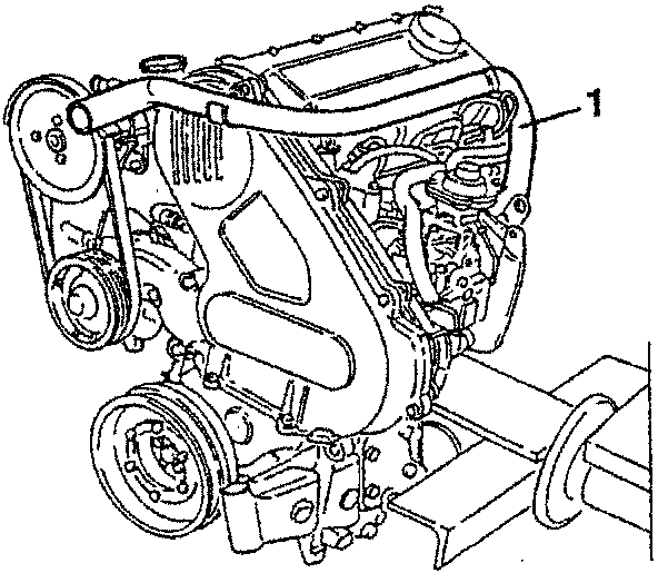 Timing belt removal showing part 1