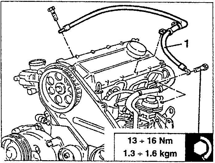 Engine with over pressure pipe for flow limiter on injection pump