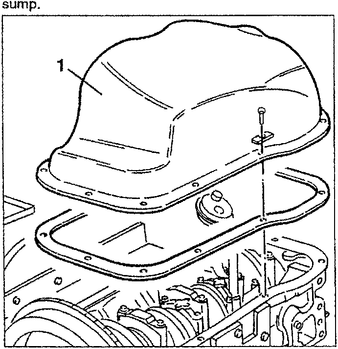 Oil pump removal
